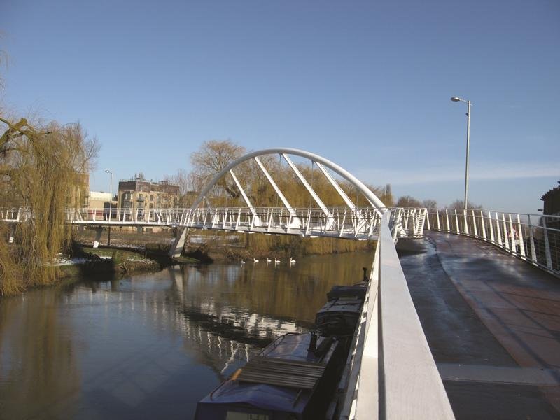 Cambridge Riverside Footbridge