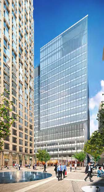 Visualisation of the completed Building Two