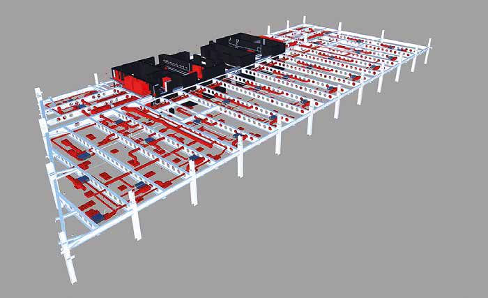 A typical floorplate