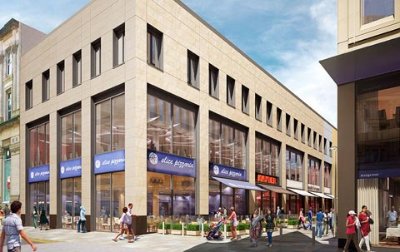 The scheme will create a new city focal point