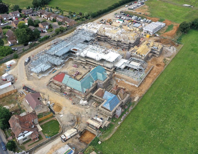 The site has plenty of space and a second phase of construction is scheduled to start soon
