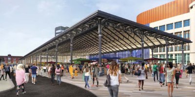 How the completed Market Hall will look