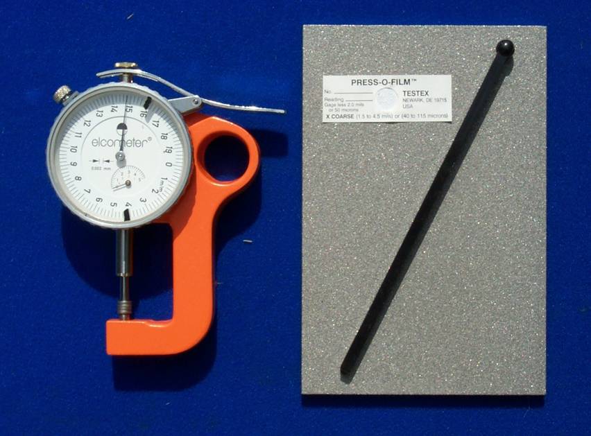 Replica tape method