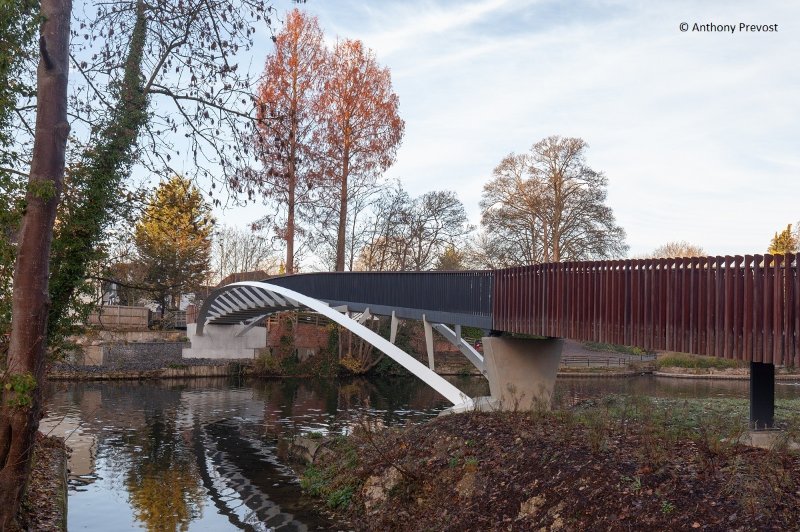 Taplow Riverside Footbridge