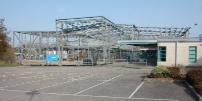 The new leisure centre adjoins an existing facility