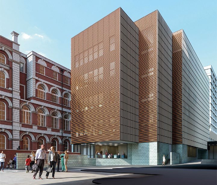 The north elevation features a stand-out cantilever