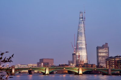 The Shard (Image courtesy of Severfield plc.)