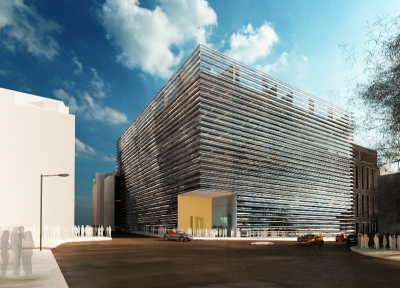 Architects impression of Building 2