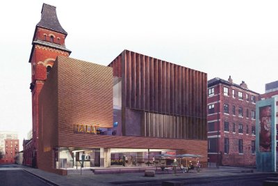 The new extension will provide Ancoats with a landmark building