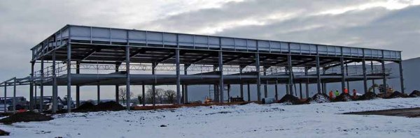 The terminal is 60m long and has two floors