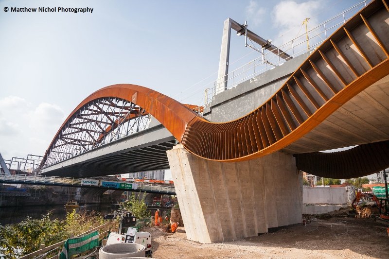 The Ordsall Chord Viaduct
