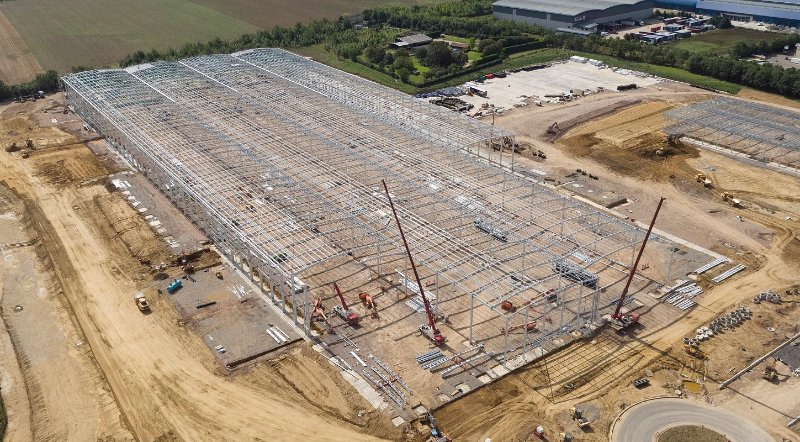 For the erection programme, Caunton divided the building into four separate zones