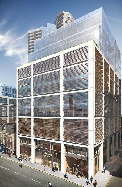 How the completed Bard building will look