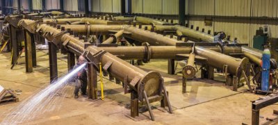 Fabrication of the trusses