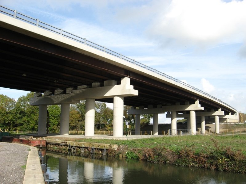 A34 Wolvercote Viaduct, Oxford