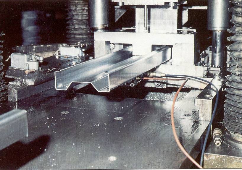 Cold, roll-forming steel purlins