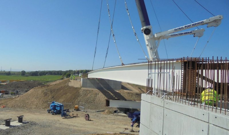 B977 Echt-Balmedie Road West Overbridge