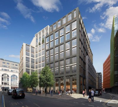 The Earnshaw Building is the latest development in the fast-changing St Giles district of central London