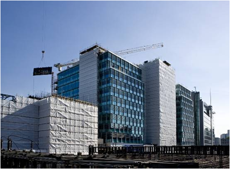 One Kingdom Street in London provided the model for an analysis of thermal mass in a large, inner-city office block