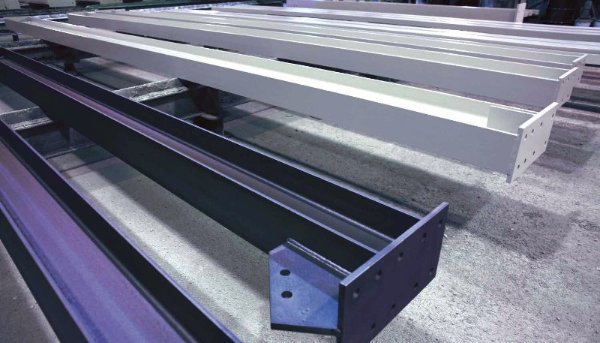 Fabricated structural steelwork