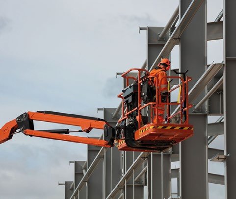 Steelwork was chosen for its speed of erection