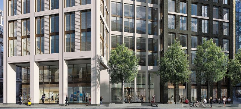 The project will include a new landscaped public realm