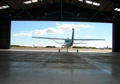 Getting ready for takeoff
