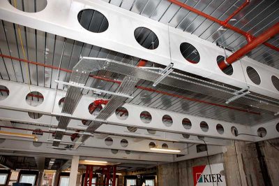 Service integration on cellular beams