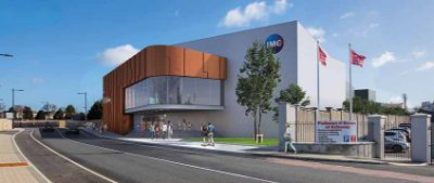 How the completed cinema will look