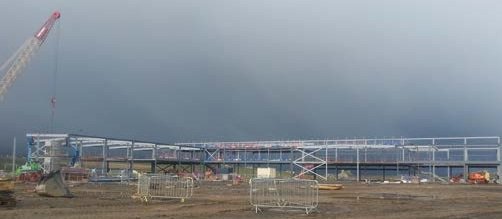 A clean and dry site has been maintained throughout the project by Galliford Try