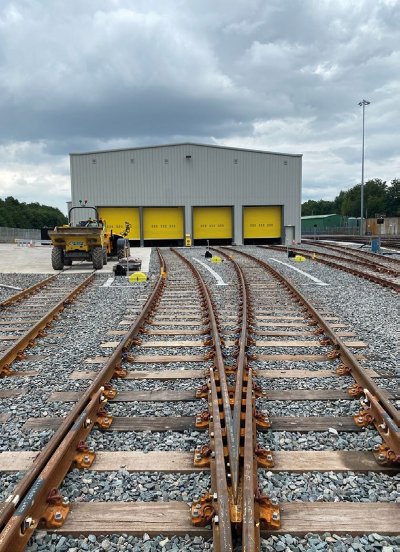 Border Steelwork Structures erected the steel and installed cladding, doors and louvres