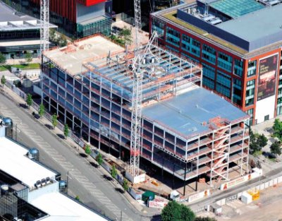 The building anchors a new gateway to the south of the city centre