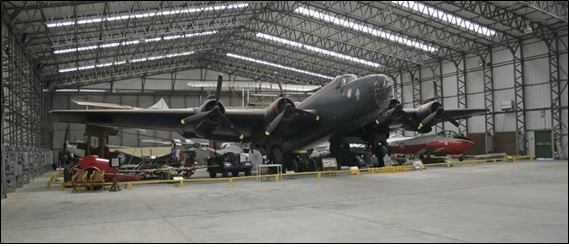 1942 RAF aircraft hanger, London