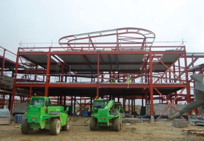 Roof pods are said to add volume to the structure