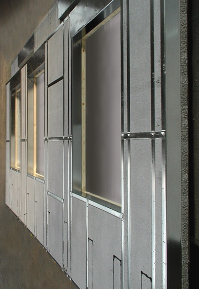 Pre-fabricated light steel wall panels