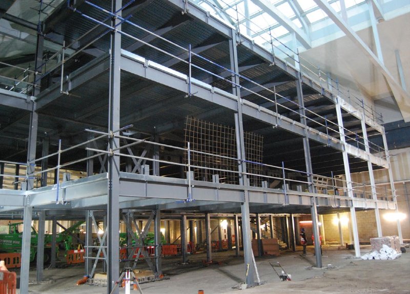 Part of the project includes a separate acoustically isolated three-storey block