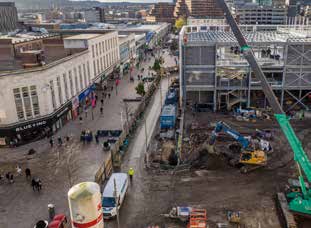 The project forms a central element of Sheffield’s wider regeneration plans