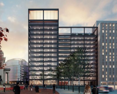 Steel-framed solution has proven to be the ideal choice for a structure built on a logistically challenging site