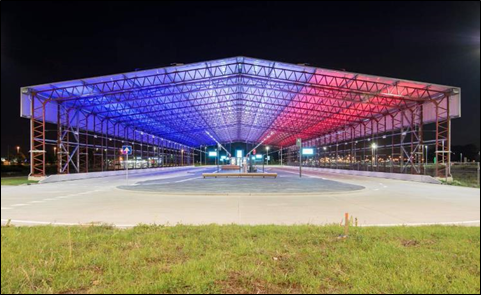 2015, bus terminal, Schiphol airport, Amsterdam