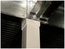 Aesthetic and non-aesthetic boards together (Image courtesy of Promat Ltd.)