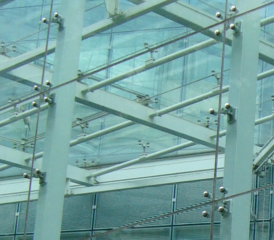 Spiders bolted to RHS