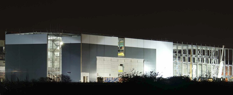 The entire project has been reliant on steel’s speed of construction