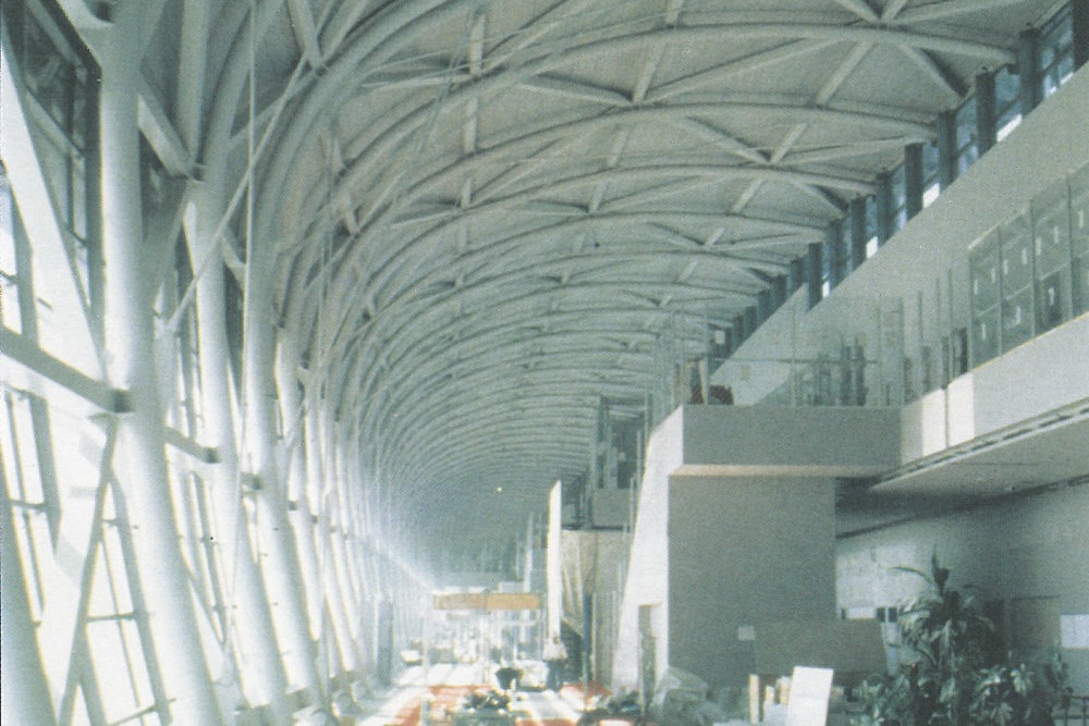 Passenger Terminal Building Wing Structure, Kansai International Airport, Japan