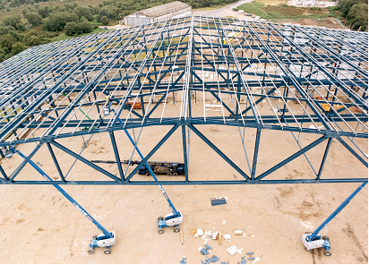 Lattice truss using tubular members