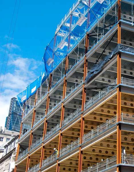 Cellular beams have been used throughout