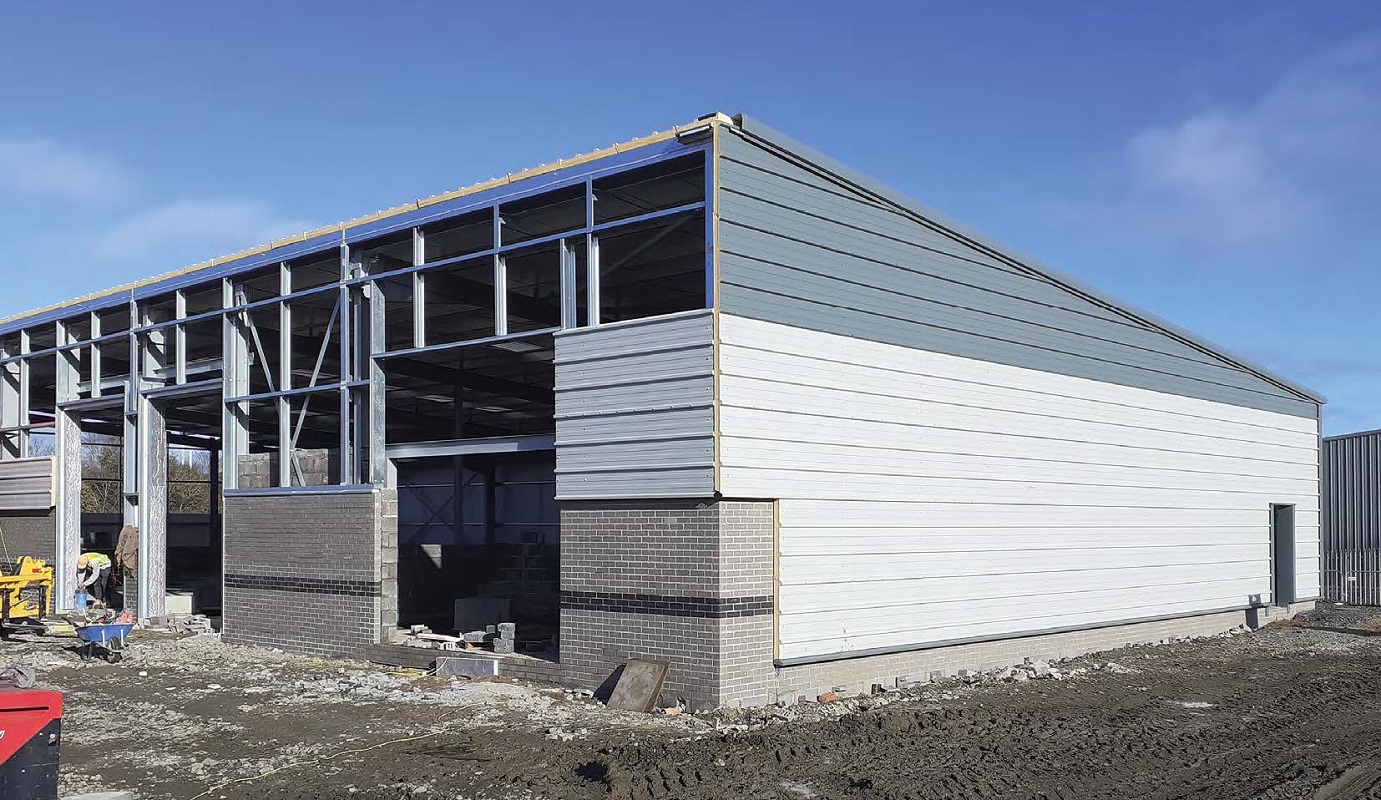 Steelwork's flexibility is of upmost importance in the design, as the units can either be used by one tenant or subdivided for multiple occupants