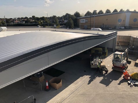 Steelwork has delivered the project’s required speed of construction