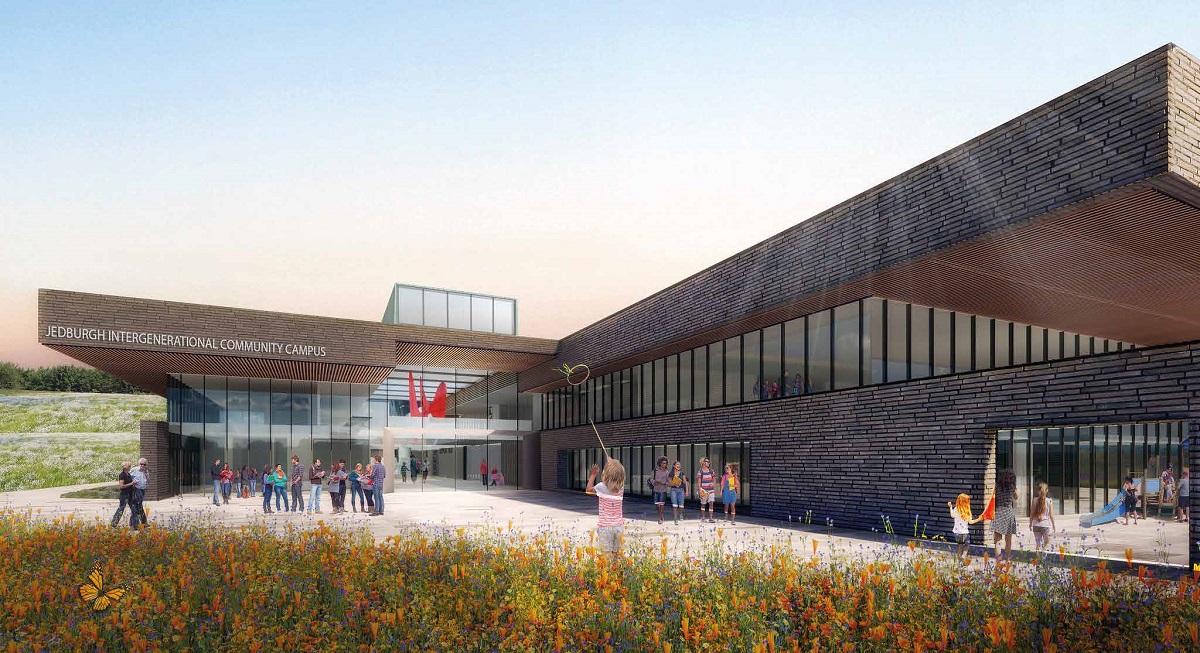 The nursery school will be accommodated on the lowest level