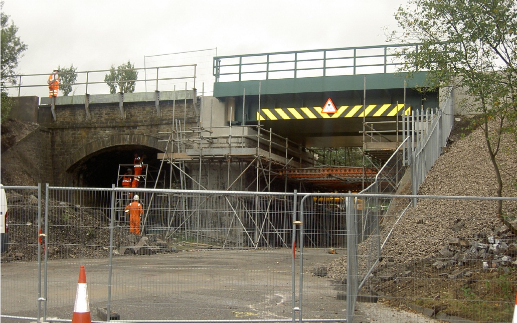 During construction