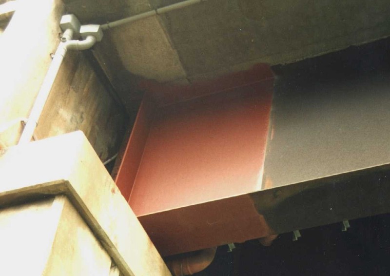 Repair after an expansion joint leak